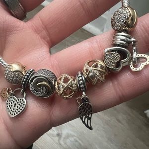 Gold Pandora Bracelet